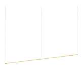 Koncept Z-Bar Pendant Linear, Gold, 96" (2 x 48" light bars)
