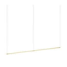 Koncept Z-Bar Pendant Linear, Gold, 72" (2 x 36" light bars)