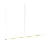 Koncept Z-Bar Pendant Linear, Gold, 72" (2 x 36" light bars)