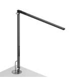 Koncept Z-Bar Solo Desk Lamp with grommet mount, Metallic Black