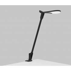 Koncept Splitty Pro Desk Lamp with one-piece desk clamp, Matte Black