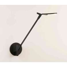 Koncept Splitty Pro Desk Lamp with hardwire wall mount, Matte Black