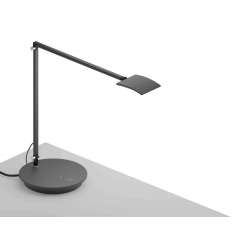 Koncept Mosso Pro Desk Lamp with power base (USB and AC outlets), Metallic Black