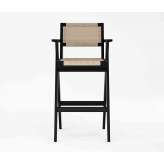 Karpenter Tribute BAR STOOL W/ NATURAL PAPER CORD