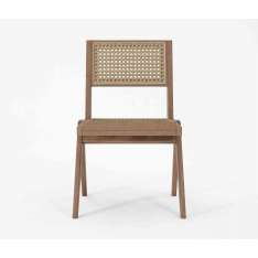 Karpenter Tribute CHAIR W/ NATURAL WOVEN RATTAN