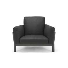 Karimoku New Standard Castor Sofa 1-Seater Leather