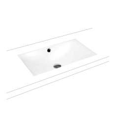 Kaldewei Silenio undercounter washbasin alpine white