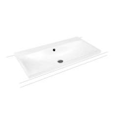Kaldewei Silenio&nbsp;inset countertop washbasin&nbsp;40 mm alpine white