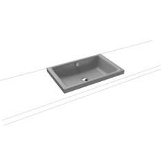 Kaldewei Puro S countertop washbasin 40mm cool grey 30