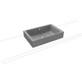 Kaldewei Puro S countertop washbasin 120mm cool grey 30