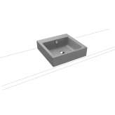 Kaldewei Puro countertop washbasin 120mm cool grey 30