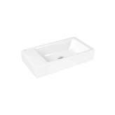 Kaldewei Puro countertop handbasin alpine white