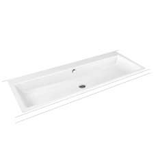 Kaldewei Puro built-in double washbasin alpine white