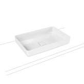 Kaldewei Miena washbowl alpine white (rectangular)