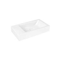 Kaldewei Cono wall-hung handbasin alpine white