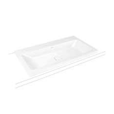 Kaldewei Cono inset countertop washbasin 40 mm alpine white