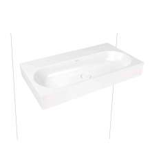 Kaldewei Centro wall-hung washbasin alpine white