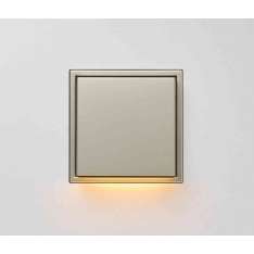 Jung Plug & Light | LS Zero LED Wall Luminaire stainless steel