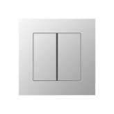 Jung LS Plus | F40 push button aluminium