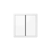 Jung LS 990 | F40 push button white