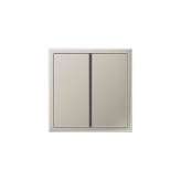 Jung LS 990 | F40 push button stainless steel