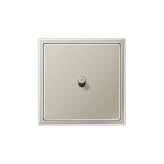 Jung LS 1912 | with indicator lamp stainless steel one toggle lever cylinder