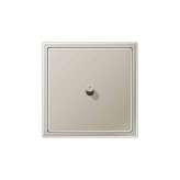 Jung LS 1912 | with indicator lamp stainless steel one toggle lever cone