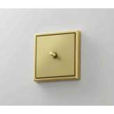 Jung LS 1912 | Messing Classic Kippschalter doppelt Zylinder