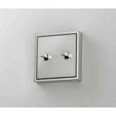 Jung LS 1912 | Glanzchrom Kippschalter Kubus