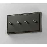 Jung LS 1912 | Dark zweifach Kippschalter Zylinder doppelt