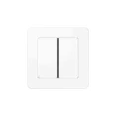 Jung A Flow | Tastsensor F 40 2fach Weiß