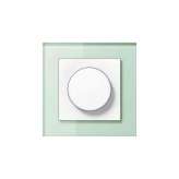 Jung A Creation | rotary dimmer soft white glass