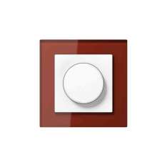 Jung A Creation | rotary dimmer red glass