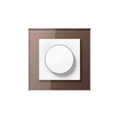 Jung A Creation | rotary dimmer mocha glass