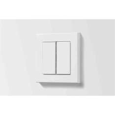 Jung A 550 | push-button sensor matt snow white