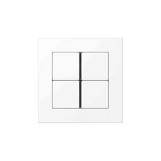 Jung A 550 | F40 Push-button sensor 4-gang matt snow white