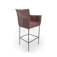 Jess Forward Old Glory barstool with arms