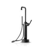 Jee-O Jee-O soho bath mixer - hammercoated black