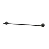 Jee-O Jee-O slimline towel holder | structured black