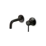 Jee-O Jee-O slimline wall basin mixer 90 | black