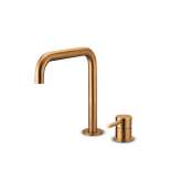 Jee-O Jee-O slimline 2 hole mixer set low | bronze