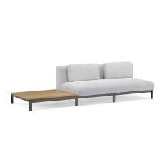 Jardinico Long sofa with teak table
