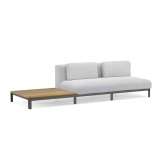 Jardinico Long sofa with teak table
