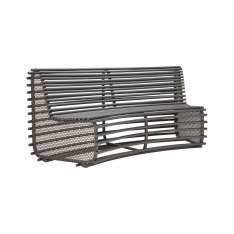 JANUS et Cie RIO BENCH CONCAVE WIDE 189