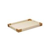 JANUS et Cie QUINTA TEAK / WOVEN TRAY