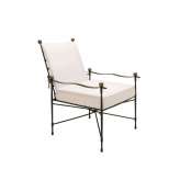 JANUS et Cie AMALFI ADJUSTABLE CHAIN BACK LOUNGE CHAIR