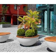 Jangir Maddadi Design Bureau Union Concrete Flowerpot