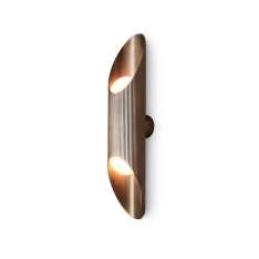 J. Adams & Co. Vector | Wall Light - Antique Brass