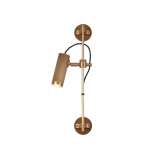 J. Adams & Co. Spot | Wall Rail - Single Head - Antqiue Brass