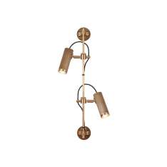 J. Adams & Co. Spot | Wall Rail - Double Head - Antqiue Brass